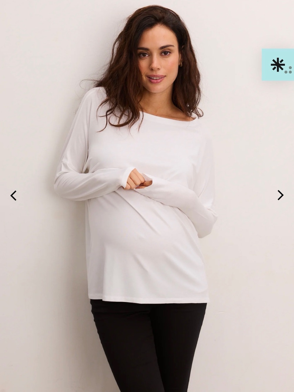 Hatch the perfect long sleeve tee size 1, white